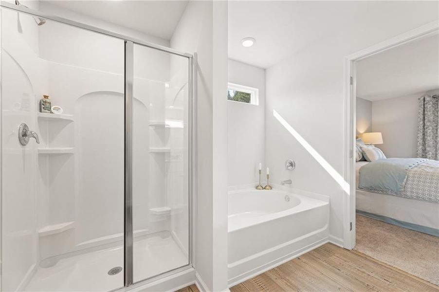 Furnished interior view inside a new home in Union Heights, Flowery Branch (Image 18).