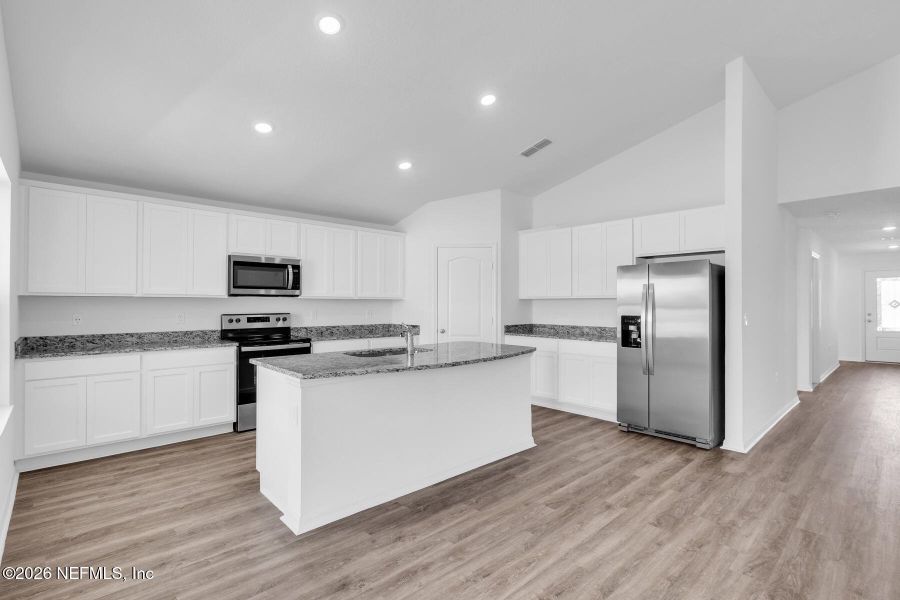 Furnished interior view inside a new home in Rolling Hills, Green Cove Springs (Image 12). Furnished interior view inside a new home in Rolling Hills, Green Cove Springs (Image 12).