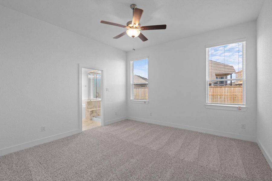 Spacious, unfurnished interior of a new home in Bridgeland, Cypress (Image 32). Spacious, unfurnished interior of a new home in Bridgeland, Cypress (Image 32).