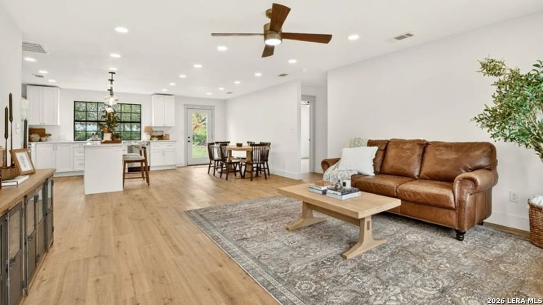 Furnished interior view inside a new home in , Charlotte (Image 8).