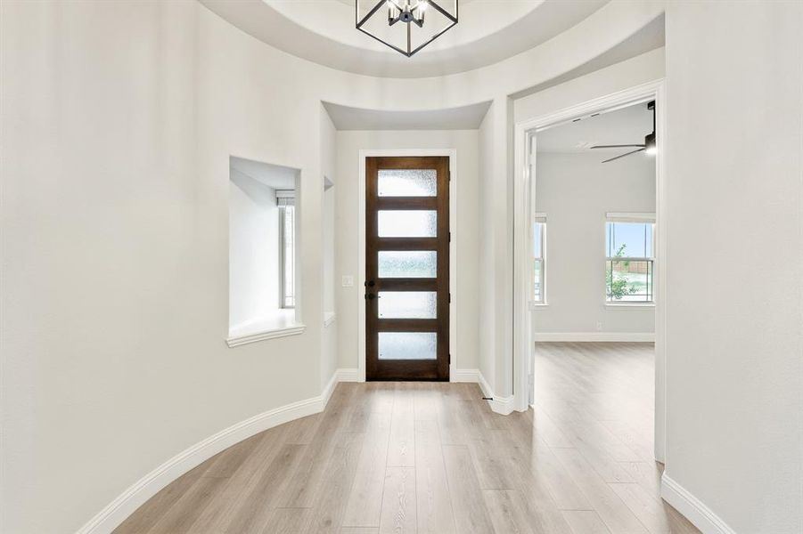Spacious, unfurnished interior of a new home in Timberbrook, Justin (Image 21). Spacious, unfurnished interior of a new home in Timberbrook, Justin (Image 21).