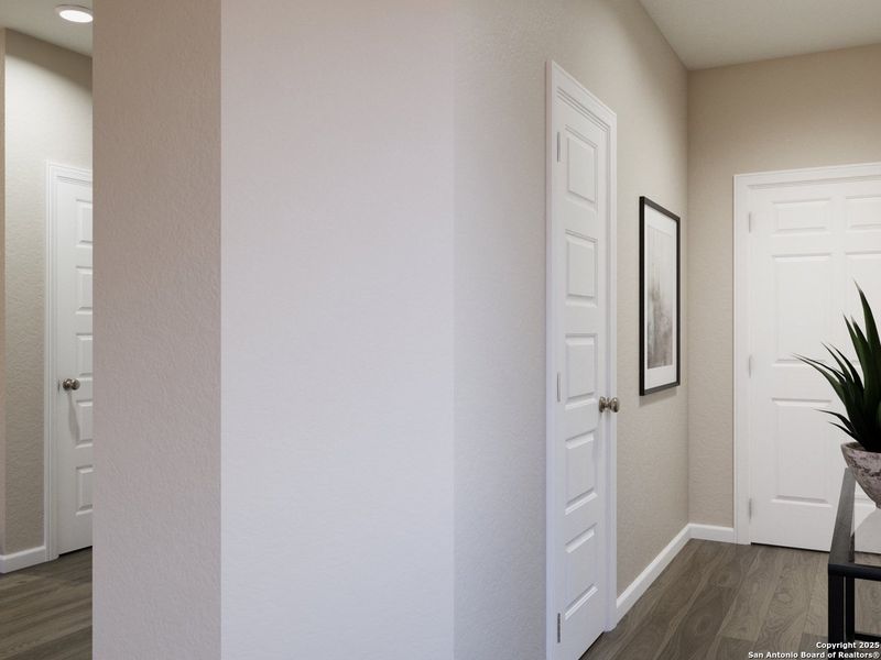 Spacious, unfurnished interior of a new home in Katzer Ranch, Converse (Image 21).