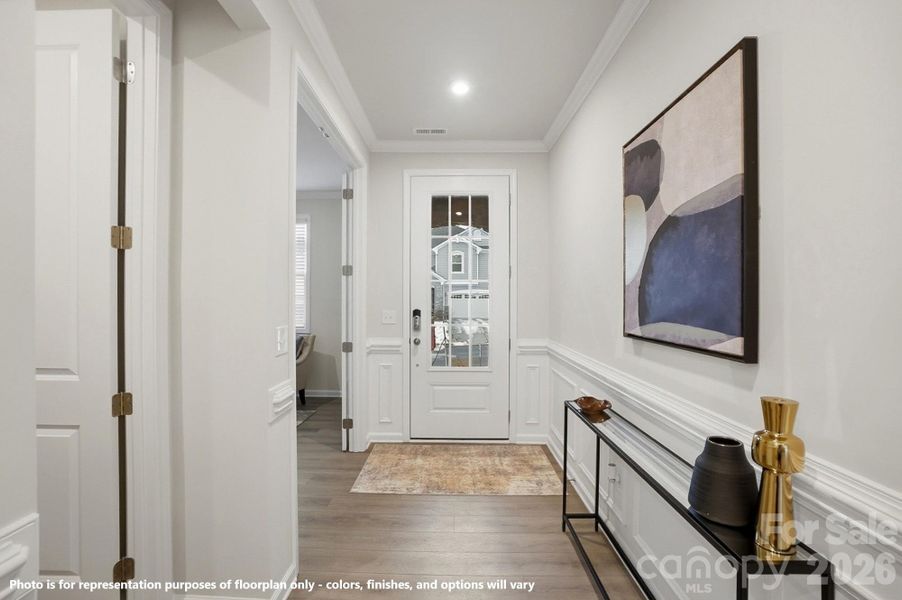 Photo is for representation purposes of floorplan only - colors, finishes, and options will vary