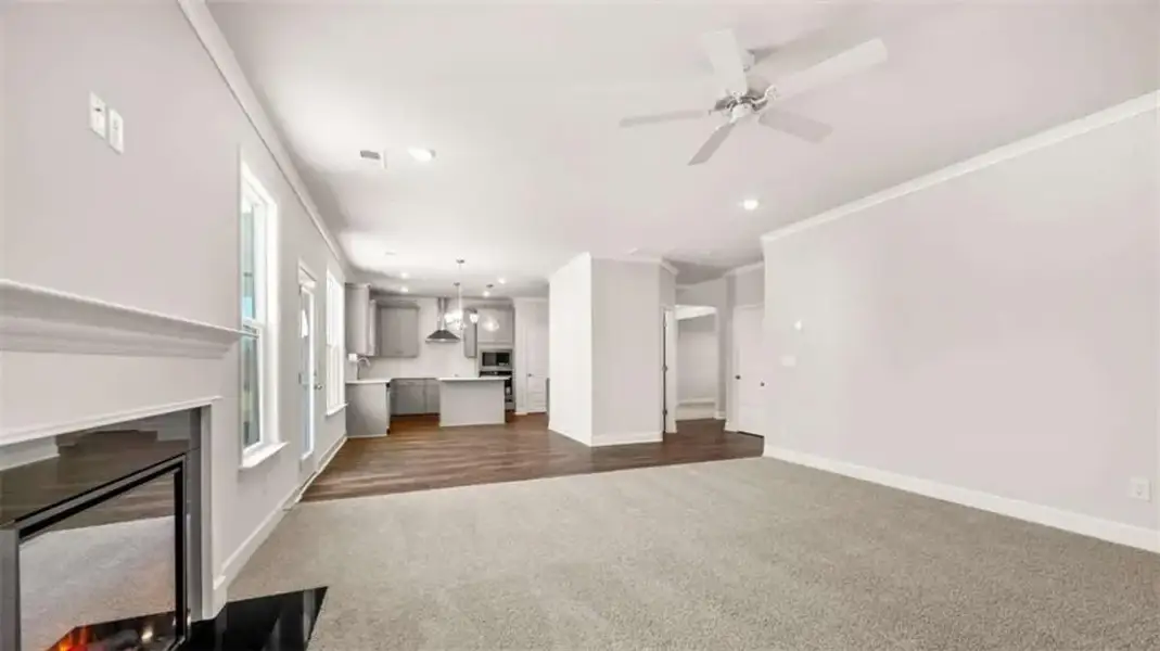 Spacious, unfurnished interior of a new home in Wildwood, Covington (Image 26). Spacious, unfurnished interior of a new home in Wildwood, Covington (Image 26).