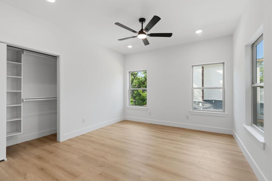 Spacious, unfurnished interior of a new home in , Cypress (Image 17).
