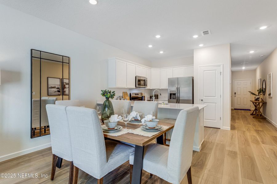 Furnished interior view inside a new home in , Orange Park (Image 15).