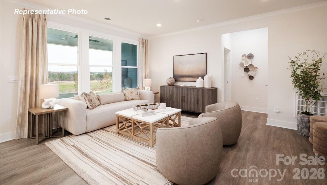 Furnished interior view inside a new home in Westport, York (Image 7). Furnished interior view inside a new home in Westport, York (Image 7).