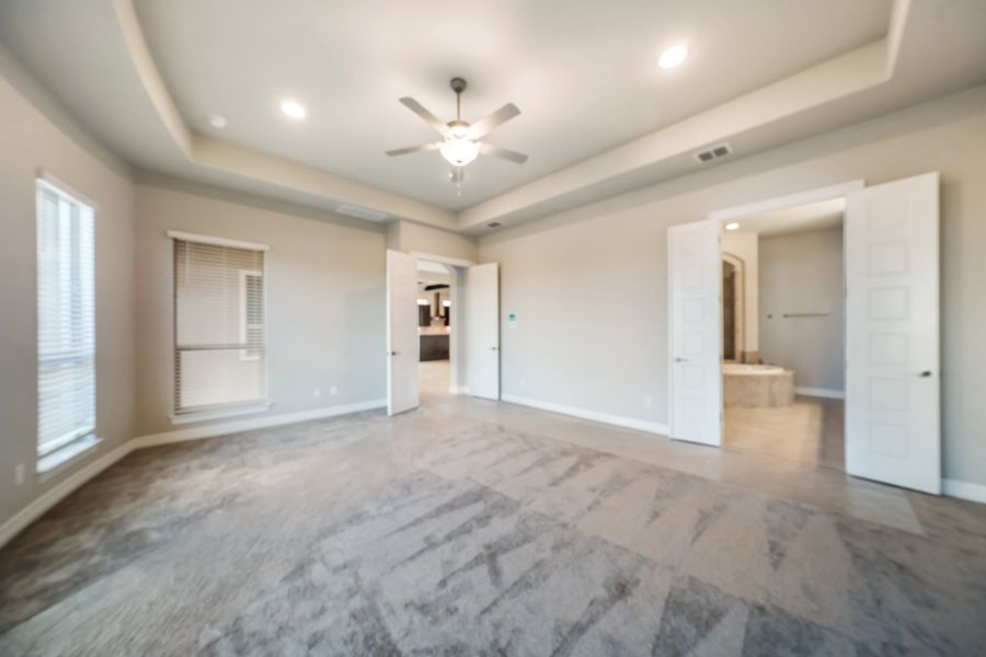 Representative unfurnished interior of a home built from the The Scottsdale IV by Whitestone Custom Homes in Johnson Ranch, Bulverde (Image 24).