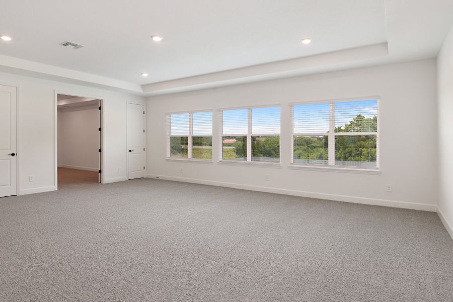Representative unfurnished interior of a home built from the Tradewinds by Taylor Morrison in Ardisia Park, New Smyrna Beach (Image 44). Representative unfurnished interior of a home built from the Tradewinds by Taylor Morrison in Ardisia Park, New Smyrna Beach (Image 44).