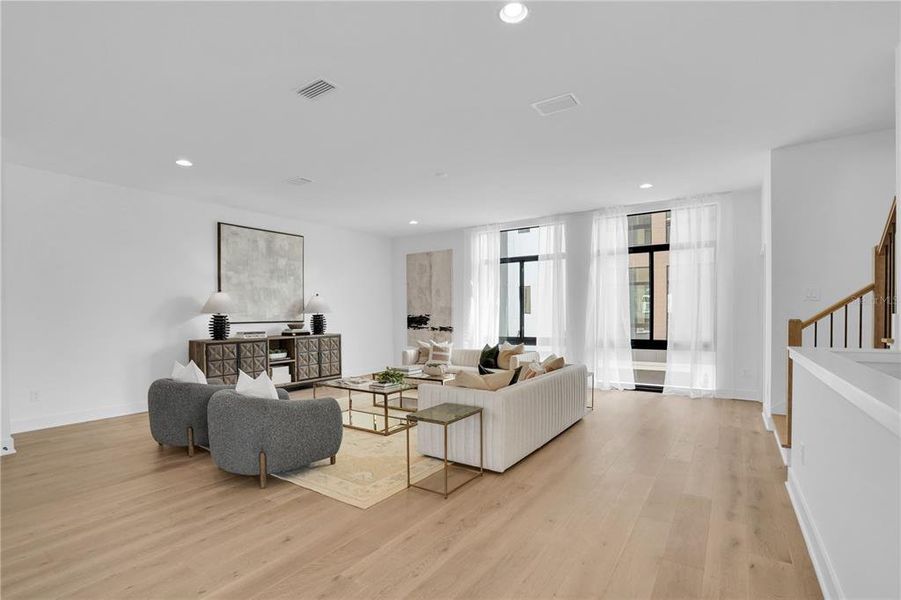 Furnished interior view inside a new home in , Tampa (Image 4).