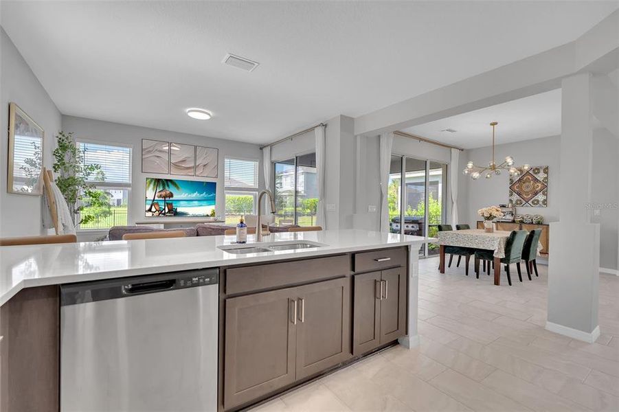 Furnished interior view inside a new home in , Nokomis (Image 48).