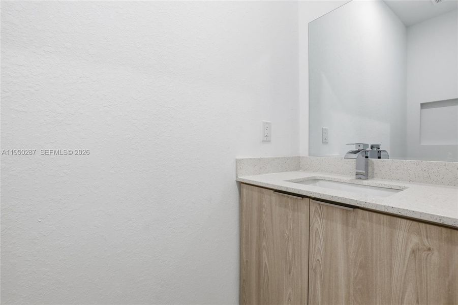 Close-up of interior finishes inside a home in , Labelle (Image 8).