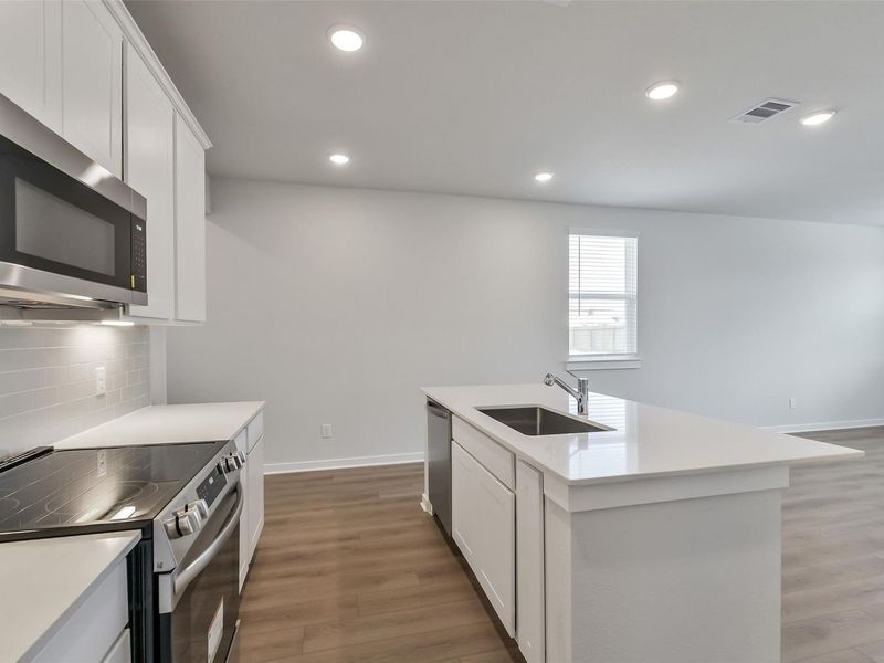 Furnished interior view inside a new home in Liberty Estates, Cleveland (Image 13).