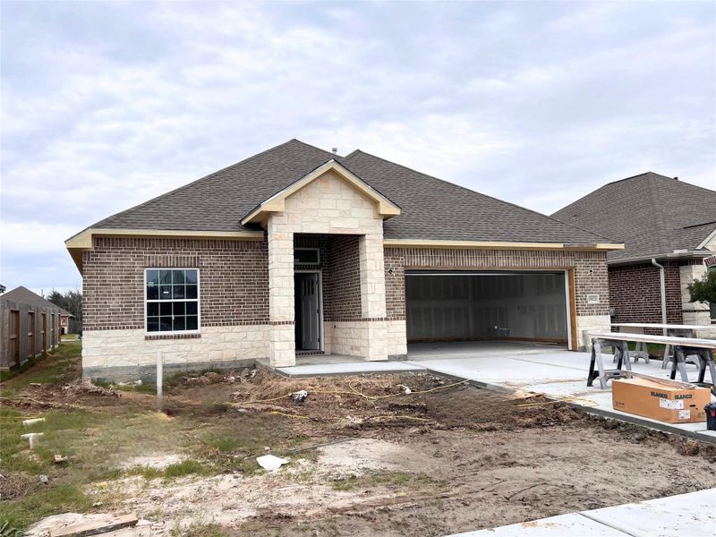 In-progress construction of a new home in , Santa Fe, TX (Image 4). In-progress construction of a new home in , Santa Fe, TX (Image 4).