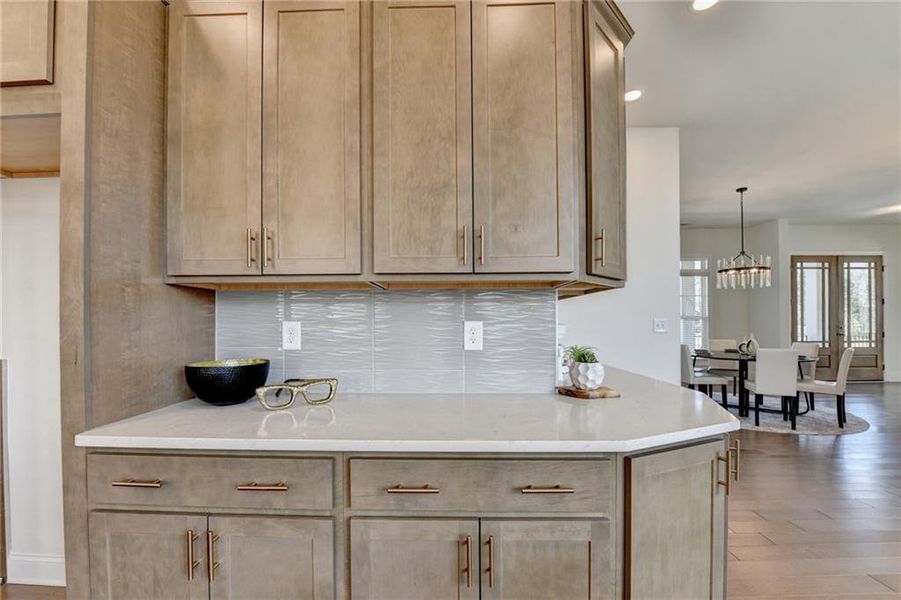 Furnished interior view inside a new home in , Cumming (Image 15).