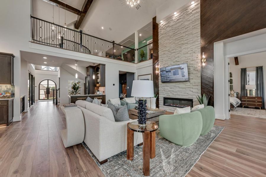 Representative furnished interior of a home built from the Grand Prestige by Grand Homes in Heath Golf & Yacht Club, Heath (Image 8). Representative furnished interior of a home built from the Grand Prestige by Grand Homes in Heath Golf & Yacht Club, Heath (Image 8).