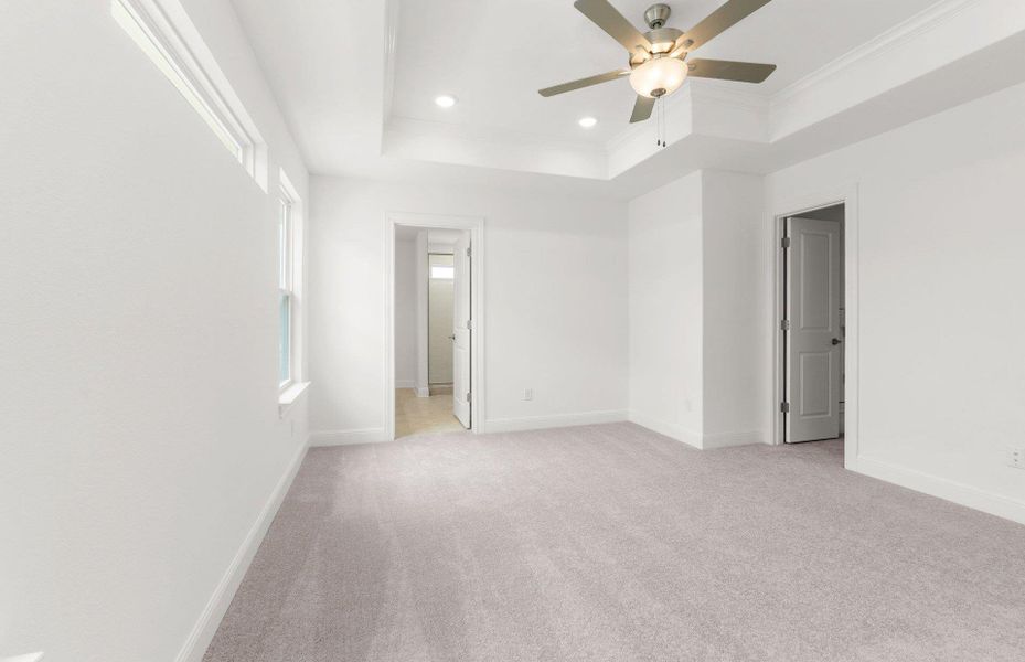 Spacious, unfurnished interior of a new home in Horizon Lake, Leander (Image 23). Spacious, unfurnished interior of a new home in Horizon Lake, Leander (Image 23).