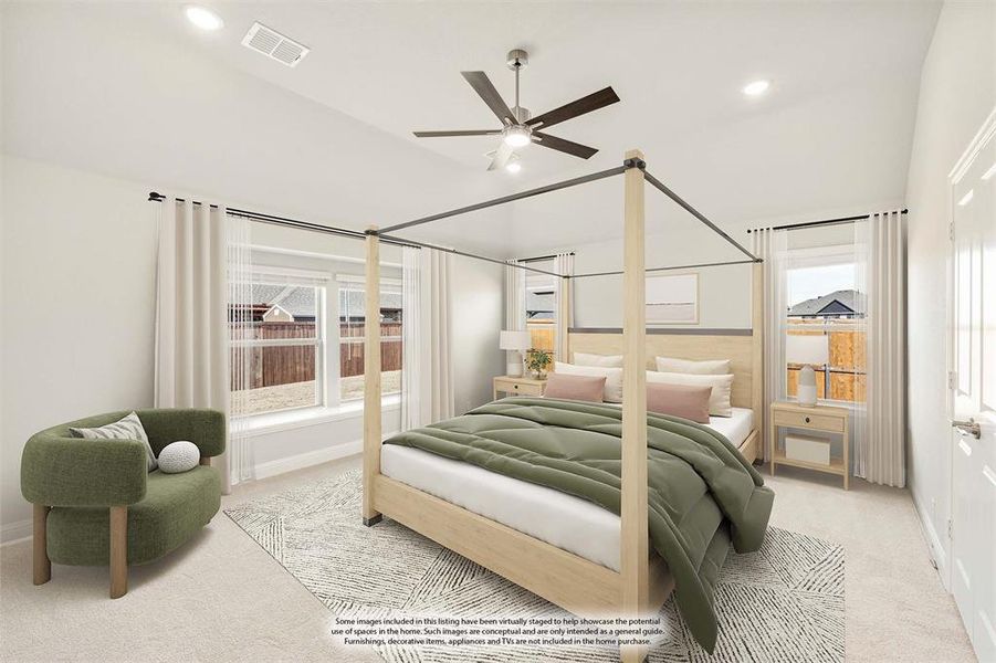 Furnished interior view inside a new home in Somerset, Mansfield (Image 18).