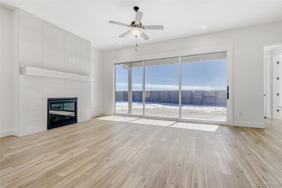 Spacious, unfurnished interior of a new home in Sterling Ridge in Sterling, Colorado Springs (Image 11). Spacious, unfurnished interior of a new home in Sterling Ridge in Sterling, Colorado Springs (Image 11).