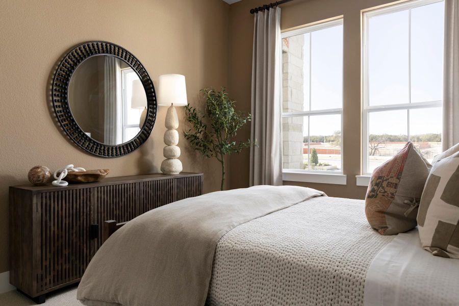 Furnished interior view inside a new home in Lariat, Liberty Hill (Image 32).