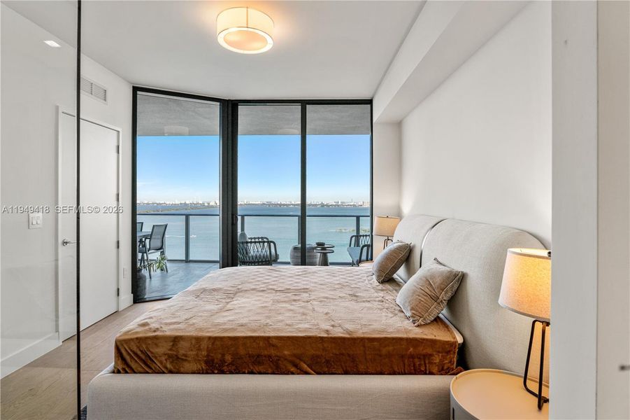 Furnished interior view inside a new home in , Miami (Image 17).