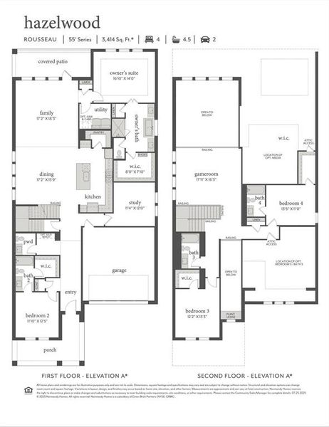 With an open and flowing floor plan plus entertaining space galore, our Rousseau floor plan is the dream home you have been searching for!