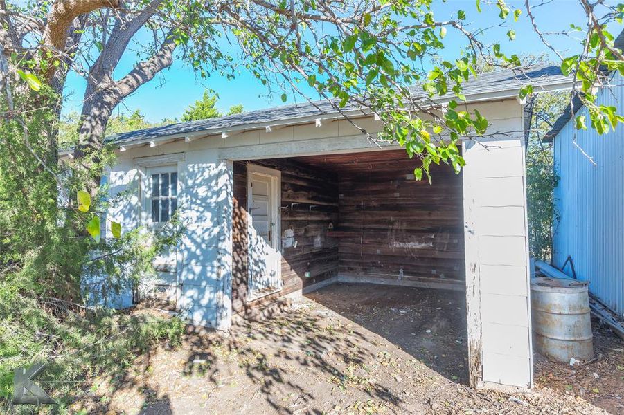 View of garage View of garage