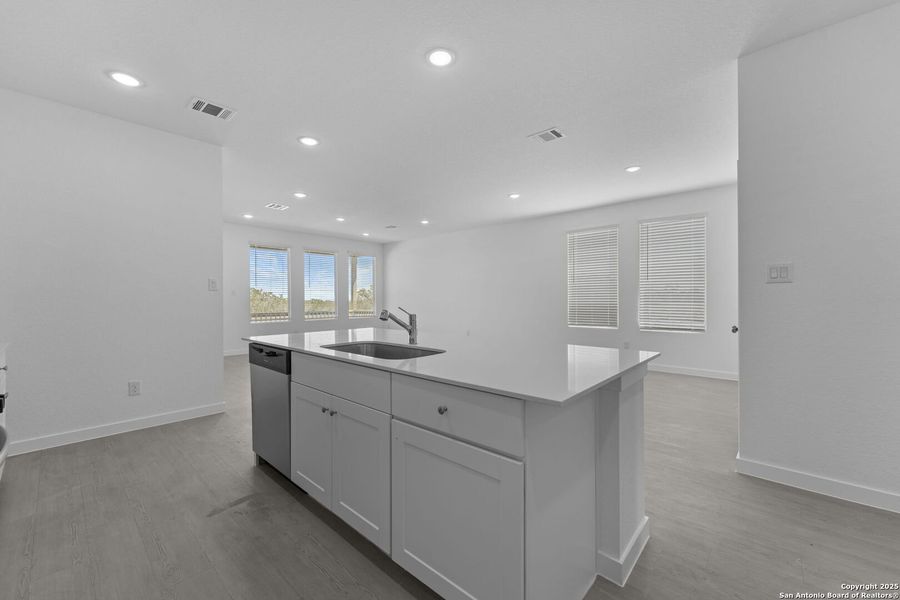 Furnished interior view inside a new home in Waterwheel: Coastline Collection, San Antonio (Image 8).