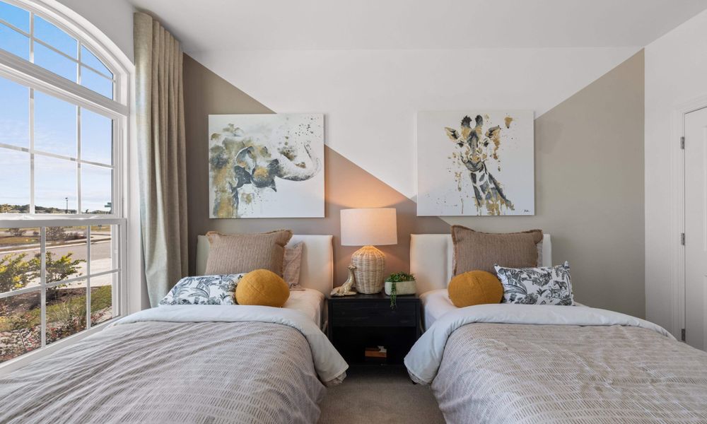 Furnished interior view inside a new home in Bridgewater - Shorehaven Village, Little River (Image 32).