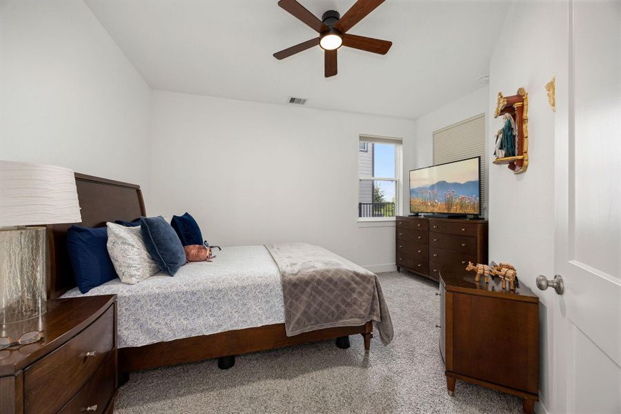 Secondary bedroom located on the first floor