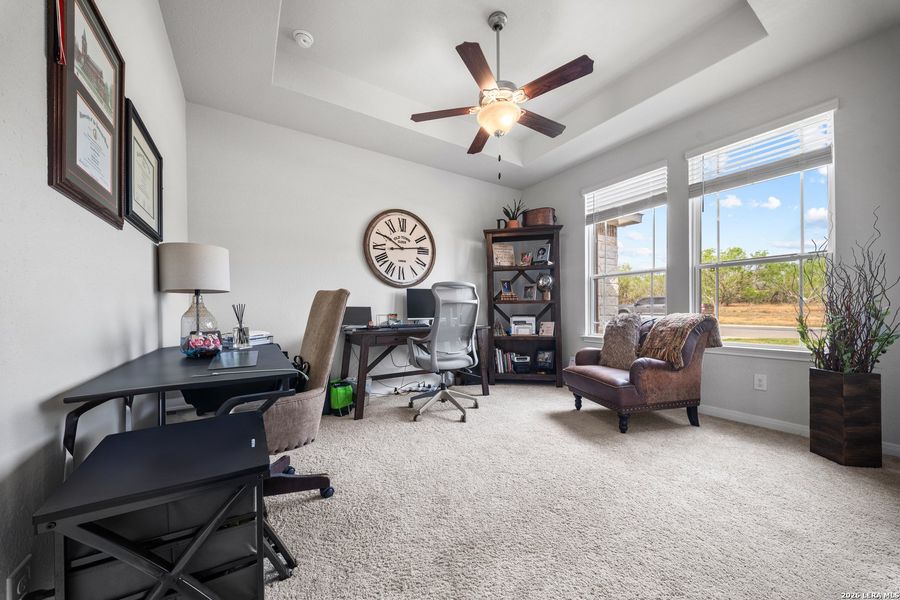 Furnished interior view inside a new home in Jordan's Ranch, San Antonio (Image 22).