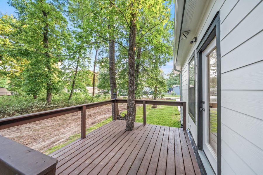 The perfect place to sip your morning coffee