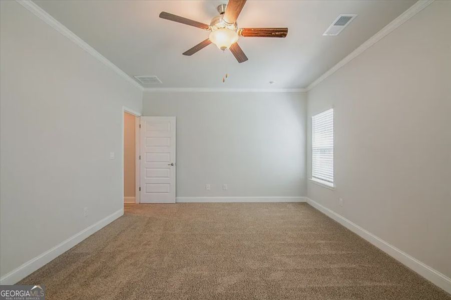 Spacious, unfurnished interior of a new home in Oakview Estates, Macon (Image 28). Spacious, unfurnished interior of a new home in Oakview Estates, Macon (Image 28).