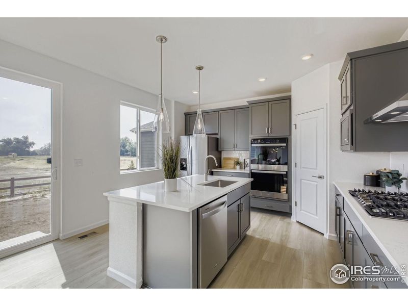 Clean finishes and tons of storage