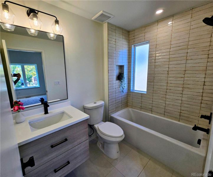 Furnished interior view inside a new home in , Denver (Image 15). Furnished interior view inside a new home in , Denver (Image 15).