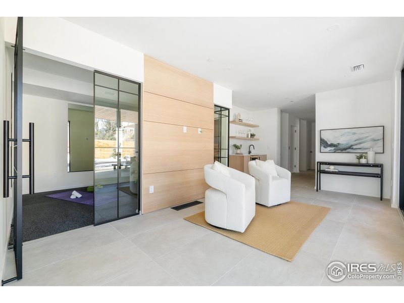 Furnished interior view inside a new home in , Boulder (Image 10).