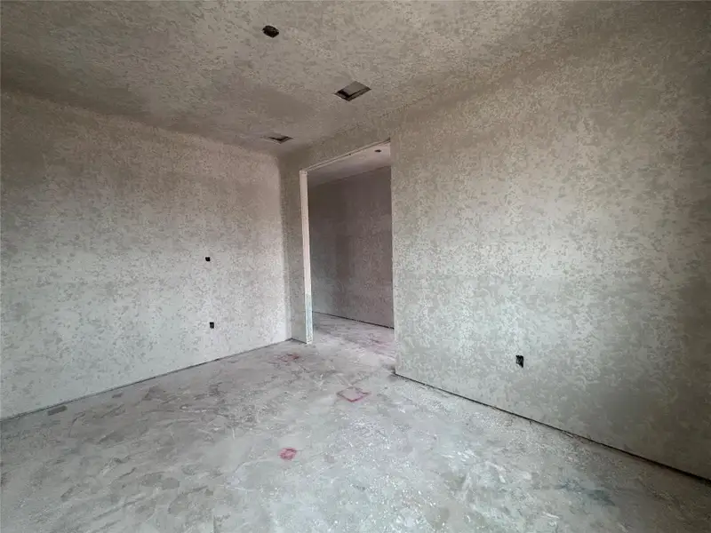 In-progress construction of a new home in The Colony 45s, Bastrop, TX (Image 10).