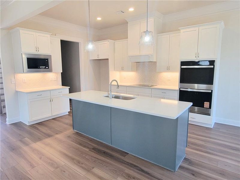 Furnished interior view inside a new home in , Jefferson (Image 10).