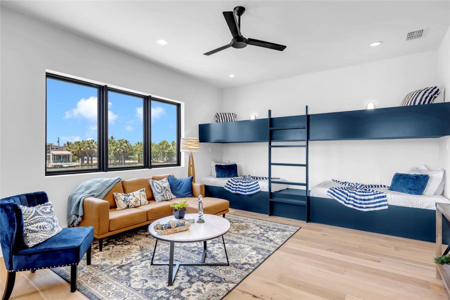 Furnished interior view inside a new home in , Marble Falls (Image 4).
