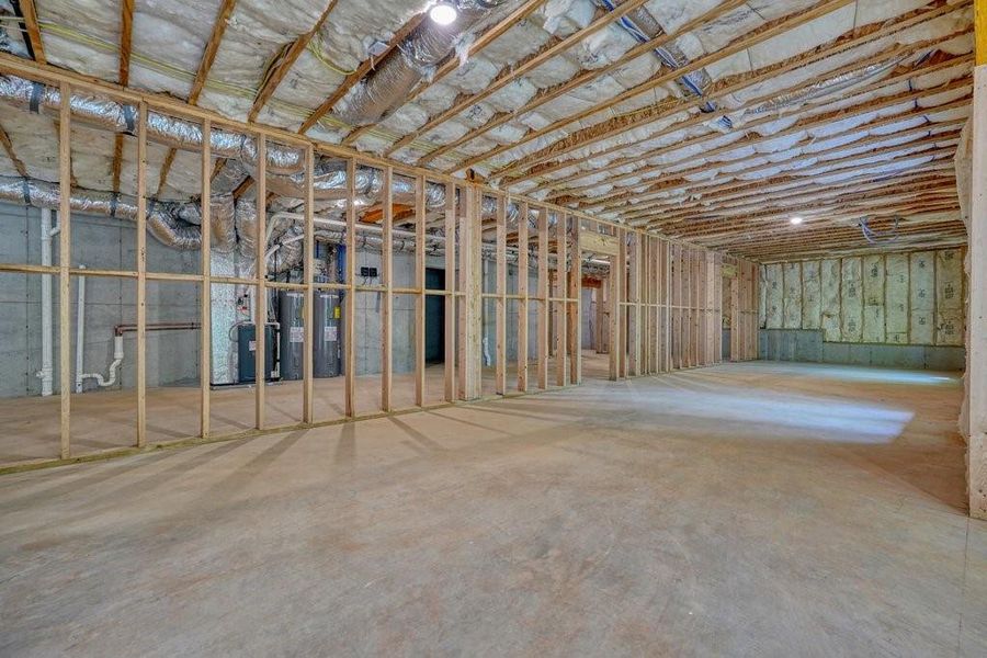 In-progress construction of a new home in , Canton, GA (Image 69).