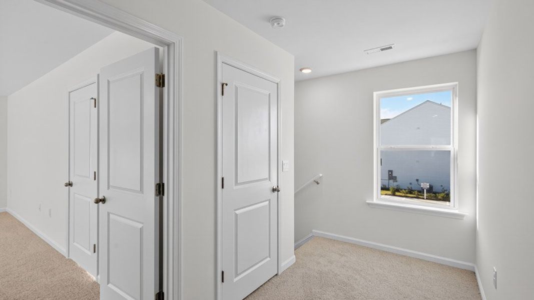 Spacious, unfurnished interior of a new home in Fishel Village, Winston-Salem (Image 20). Spacious, unfurnished interior of a new home in Fishel Village, Winston-Salem (Image 20).