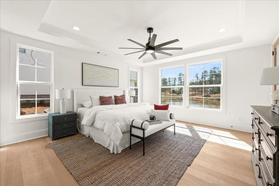 Furnished interior view inside a new home in , Greensboro (Image 14).
