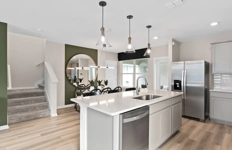 Representative furnished interior of a home built from the Haddock by Pulte Homes in Crescent Ridge, Apopka (Image 7).
