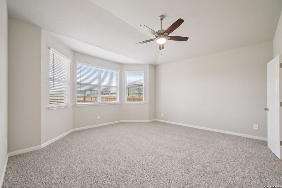 Spacious, unfurnished interior of a new home in Legendary Trails - Premier Series, Cibolo (Image 15).