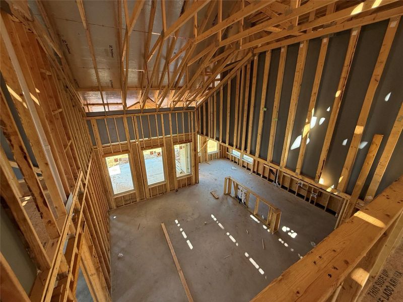 open to below from game room open to below from game room