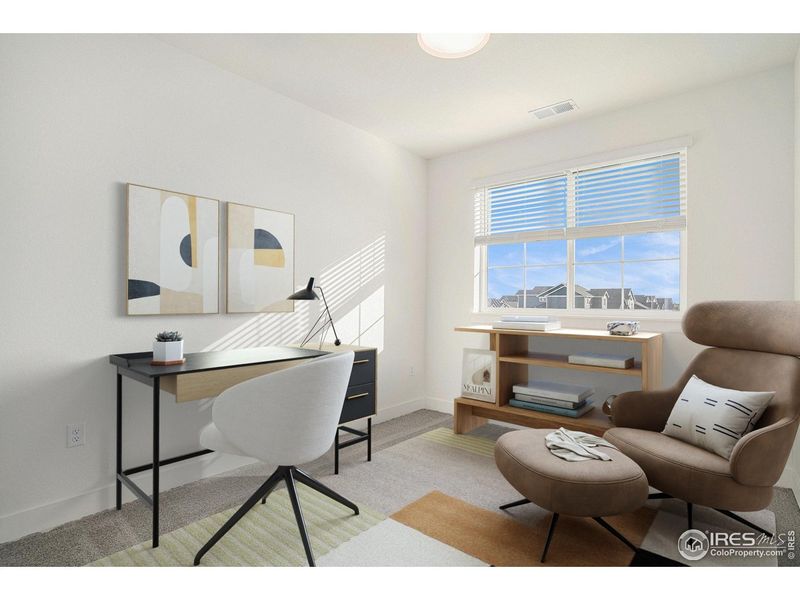 Furnished interior view inside a new home in Eagle Brook Meadows, Loveland (Image 5).