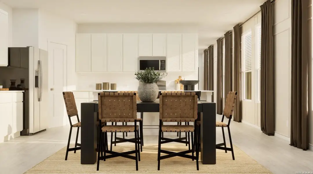 Furnished interior view inside a new home in Grace Gardens, San Antonio (Image 30).