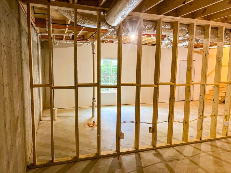 In-progress construction of a new home in , Dahlonega, GA (Image 41).