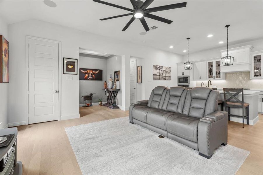Furnished interior view inside a new home in , Fort Worth (Image 12).