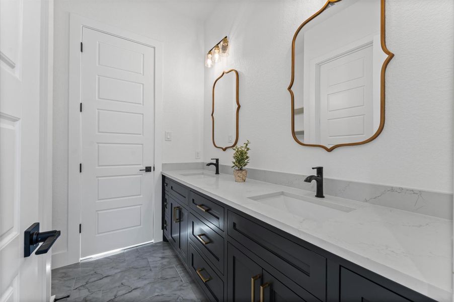 Furnished interior view inside a new home in , Conroe (Image 31).